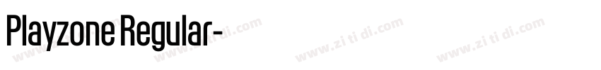 Playzone Regular字体转换 Playzone Regular字体转换